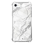LaCoqueFrançaise Coque iPhone 7/8/ iPhone SE 2020 anti-choc souple angles renforcés transparente Motif Marbre gris