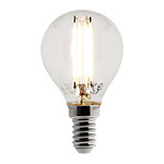 elexity - Ampoule Déco filament LED Sphérique 4W E14 470lm 2700K (blanc chaud)
