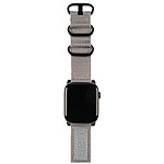 UAG Bracelet Apple Watch 42 et 44 mm en Nylon Nato Gris