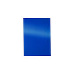 PAVO Boîte de 100 Plats de couverture Reliure Chromolux 250g Brillant A4 Bleu