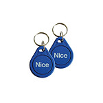 Nice Home - Lot de 2 badges RFID pour portier vidéo MIRA100 - Nice Home