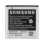 Samsung Batterie pour Galaxy S Advance 1500mAh Original  EB535151VU Noir