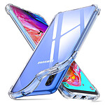 Evetane Coque Samsung Galaxy A70 Anti-Chocs avec Bords Renforcés en silicone transparente Motif