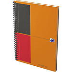 OXFORD Cahier International Notebook B5 Ligné 6mm 160 Pages Reliure Intégrale Couv Carte