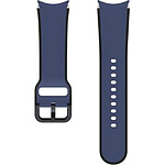 Samsung Bracelet Sport Bicolore pour G Watch 4/5 Series 115mm S/M Bleu marine