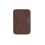 Decoded-Compatible avec le MagSafe Card/Stand Sleeve Marron-MARRON