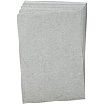 FOLIA Papier Peau d'éléphant, A4, 110 g/m2, gris clair, 50 feuilles