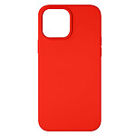 Avizar Coque pour iPhone 13 Pro Compatible Magsafe Finition Soft-Touch Rouge
