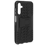 Avizar Coque pour Samsung Galaxy A15 5G Antichoc Bi-matière Béquille Support Noir