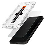 Spigen 2 Films écran iPhone 14 Pro Max Kit d'installation Ez Fit Transparent