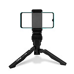 Mini Trépied Smartphone / Appareil Photo Rotatif à 360° Poignée Vidéo LinQ Noir