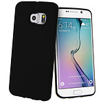 Avizar Coque Protection Silicone Gel Souple - Samsung Galaxy S6 Edge - Noir