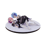 Re:Zero Starting Life in Another World - Statuette 1/7 Ram & Rem 9 cm