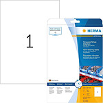 HERMA Etiquettes films robustes SPECIAL, 210 x 297 mm, blanc
