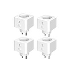 Woox - Prise intelligente UE Schuko R6087-4pack