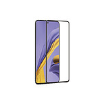 Tiger Protection d'écran pour Samsung Galaxy A51 Antibactérienne Noir transparent