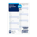 FILOFAX Rech Planning annuel vertical - anglais - Format A5 - 2023