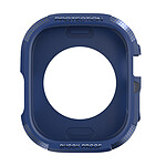 Avizar Coque pour Apple Watch 8 7 45mm et 6 5 4 2 44mm et 3 2 1 45mm Fibre de Carbone  bleu
