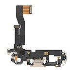 Clappio Connecteur de Charge pour iPhone 12 et 12 Pro de Remplacement Connecteur Lightning Microphone intégré Doré