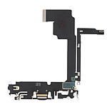 Clappio Connecteur de Charge pour iPhone 15 Pro Max, Port USB C + Microphone Bleu Roi