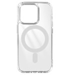 Avizar Coque MagSafe pour iPhone 15 Pro Rigide  Transparent