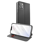 Muvit Étui de Protection pour iPhone 14 Plus Folio Stand Noir