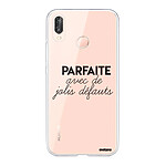 Evetane Coque Huawei P20 Lite silicone transparente Motif Parfaite Avec De Jolis Défauts ultra resistant