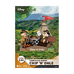 Disney - Diorama D-Stage Campsite Series Chip & Dale 10 cm