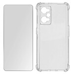 Avizar Pack Protection pour Realme GT 2 Coque + Verre Trempé  Transparent