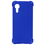 Avizar Coque Galaxy Xcover 5 Bumper Polycarbonate rigide Toucher gomme Anti-traces bleu