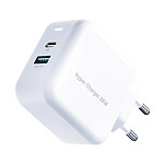 Evetane Chargeur rapide double port (USB-C + USB-A) 68W