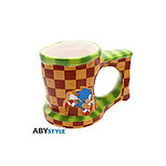 Sonic - Mug 3D Le monde de Sonic