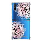 LaCoqueFrançaise Coque Xiaomi Redmi 9A anti-choc souple angles renforcés transparente Motif Rose Pivoine