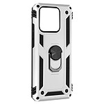 Avizar Coque pour Xiaomi 13 Pro Hybride Antichoc Bague Support Compatible Support Magnétique  Argent