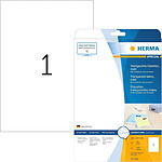 HERMA Etiquettes film SPECIAL, 210 x 297 mm, transparent