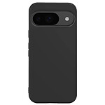 Mayaxess Coque pour Google Pixel 9 et 9 Pro Silicone Souple Revêtement Fin Noir