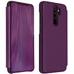 Avizar Housse Redmi Note 8 Pro Clapet translucide Miroir Support Vidéo