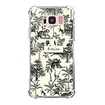 LaCoqueFrançaise Coque Samsung Galaxy S8 Plus Silicone antichocs Solides coins renforcés  transparente Motif Botanic Evasion