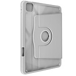 Avizar Étui pour iPad Air 11 2024 Clapet Support Rotatif avec Protège Caméra Gris