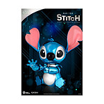 Disney 100 Years of Wonder - Figurine Dynamic Action Heroes 1/9 Stitch 16 cm