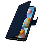 Avizar Étui pour Samsung Galaxy A21s Clapet Portefeuille Support Vidéo  Bleu Nuit