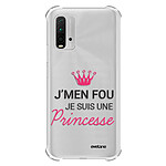 Evetane Coque Xiaomi Redmi 9T anti-choc souple angles renforcés transparente Motif Je suis une princesse