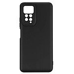 Avizar Coque pour Xiaomi Redmi Note 11 Pro Plus 5G Résistante Silicone Gel Flexible Fine Légère  Noir