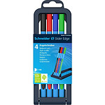 SCHNEIDER Boîte Multipack 4 Stylos à bille Slider Edge Pointe Extra Large