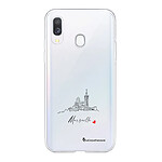 LaCoqueFrançaise Coque Samsung Galaxy A40 360 intégrale transparente Motif Marseille Notre Dame Tendance