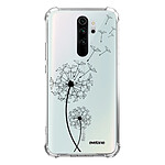 Evetane Coque Xiaomi Redmi Note 8 Pro anti-choc souple angles renforcés transparente Motif Pissenlit