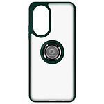 Avizar Coque pour Honor X7 Bi-matière Bague Métallique Support Vidéo  Vert