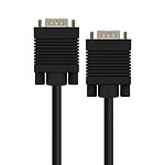 LinQ Câble VGA mâle vers VGA mâle Adaptateur Vidéo 20m  Noir