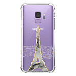 LaCoqueFrançaise Coque Samsung Galaxy S9 anti-choc souple angles renforcés transparente Motif Illumination de paris