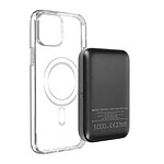 Swissten Coque Apple iPhone 12 et 12 Pro et Powerbank 5000 mAh Magsafe  Transparent